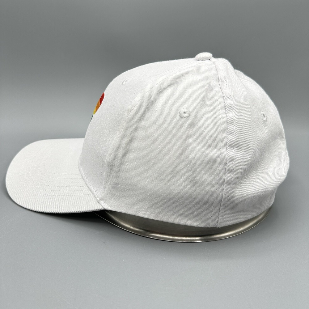 Walt Disney World Pride Hat White Castle Rainbow Adult Adjustable Cap Stretch - Picture 4 of 9